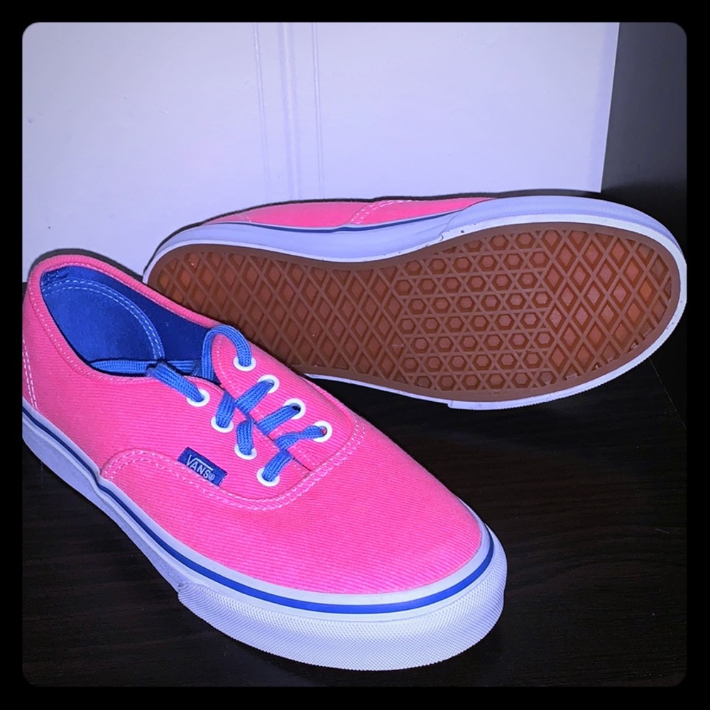Vans pink purple / blueish kids 3.5